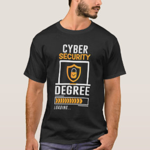 Camiseta Cyber Hackers Licença de Segurança Cibernética Car