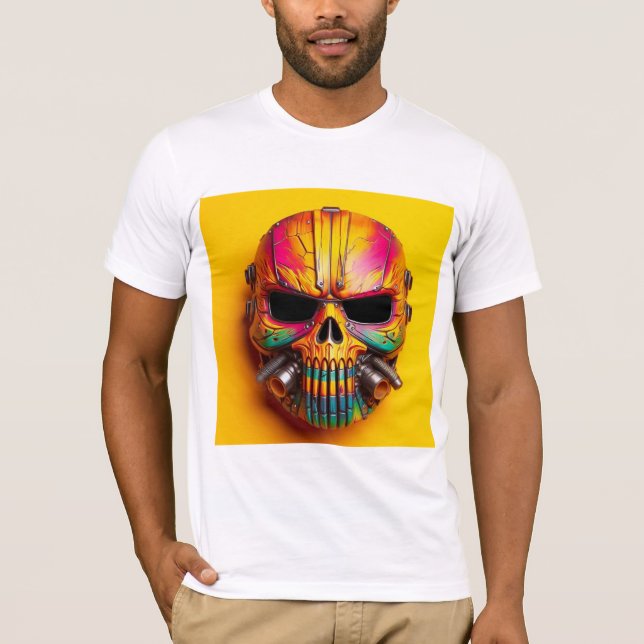 Camiseta Cyber Mask (Frente)