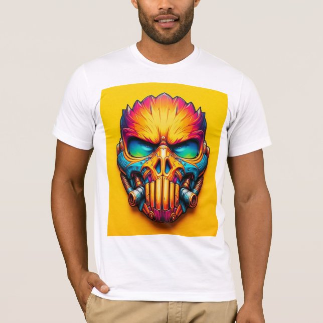 Camiseta Cyber Mask (Frente)