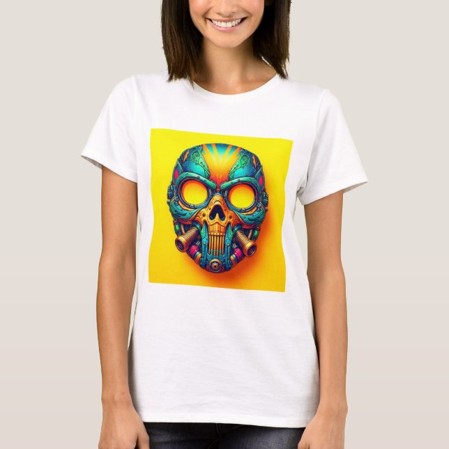 Camiseta Cyber Mask (Frente)