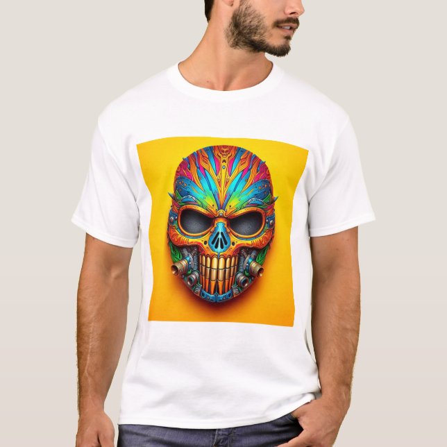 Camiseta Cyber Mask (Frente)