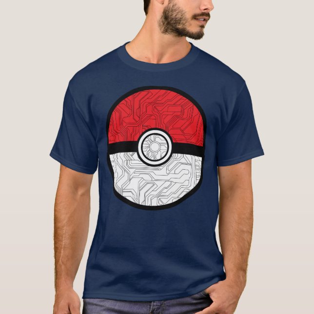 Camiseta Cyber Pokeball (Frente)
