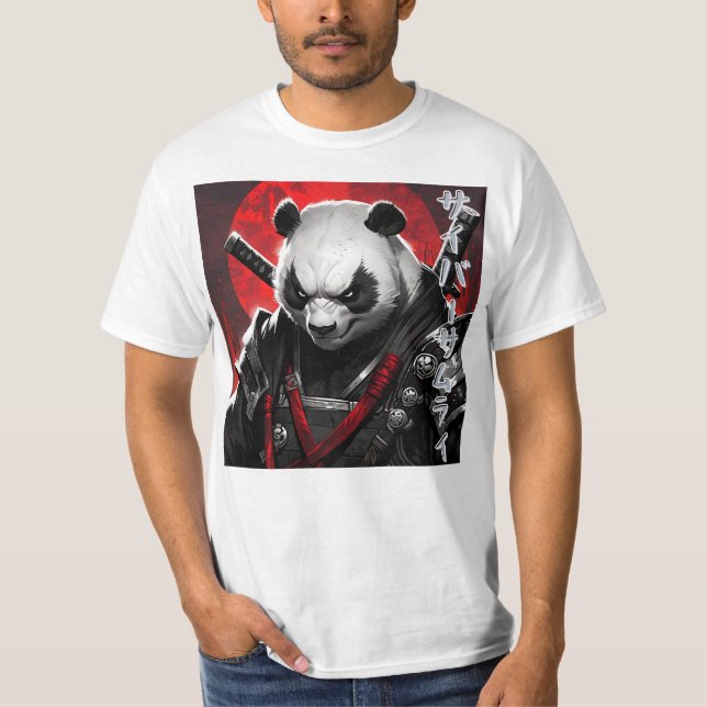 Camiseta "Cyber ​ ​ Samurai" (Frente)