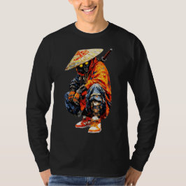 Camiseta Cyber Samurai Palette Knife Orange 