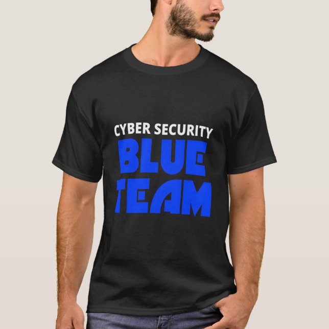 Camiseta Cyber Security Blue Team Hacker Ético Hackeando-me (Frente)