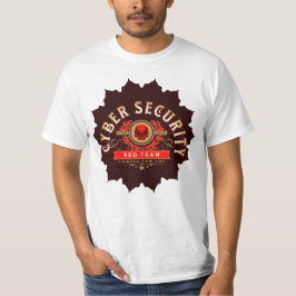 Camiseta Cyber Security Red Team Sentinel