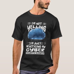 Camiseta Cyber Security Team E Técnicos Anti-Malware