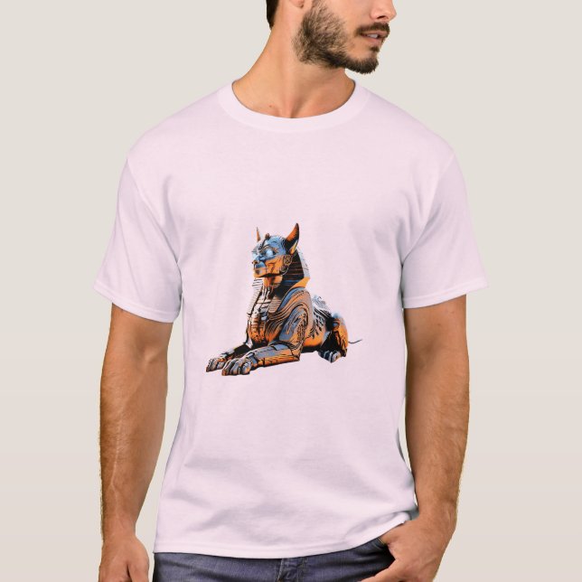 Camiseta Cyber Sphinx Guardian (Frente)