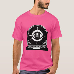 Camiseta "Cyber Spy Vision: Modern Tech Art"