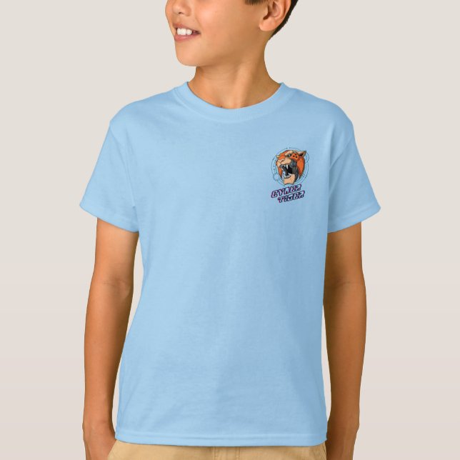 Camiseta Cyber Tiger | Crianças (Frente)