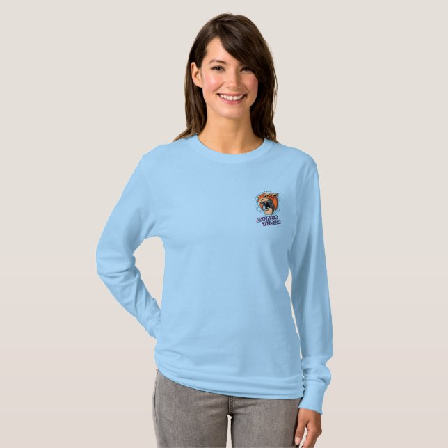 Camiseta Cyber Tiger | Mulheres de Longa Distância (Frente Completa)