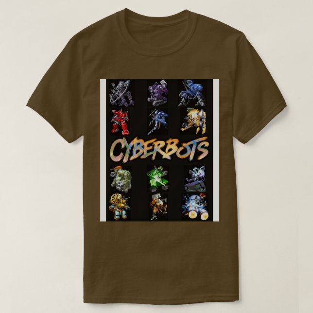 Camiseta Cyberbots (Frente do Design)