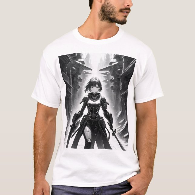 Camiseta cyberpunk (Frente)