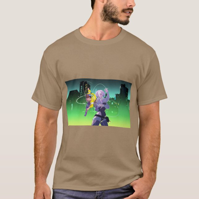 Camiseta Cyberpunk Edgerunner Grande (Frente)
