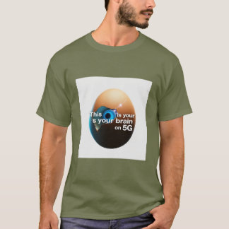 Camiseta Cyberpunk Egg Meme T-Shirt Engraçado | "Cérebro no