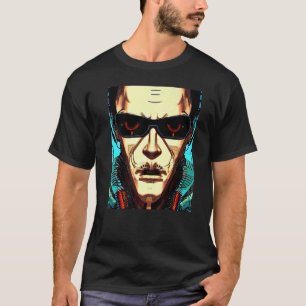 Camiseta Cyberpunk Hacker Geek 1