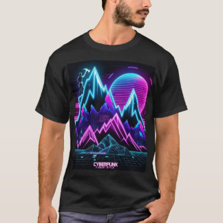 Camiseta Cyberpunk Mountain Explorer Tee