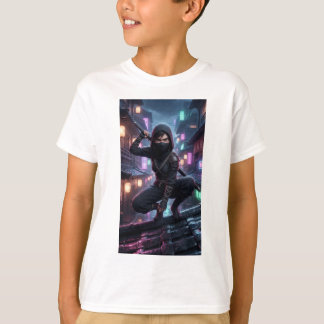 Camiseta Cyberpunk Ninja Warrior