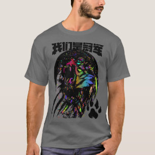 Camiseta Cyberpunk Samurai Neon Warrior T-Shirt