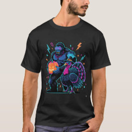 Camiseta Cyberpunk Thanksgiving