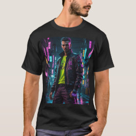 Camiseta Cyberpunk Themed T-shirt