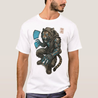 Camiseta Cyberpunk Tiger (Hacker)