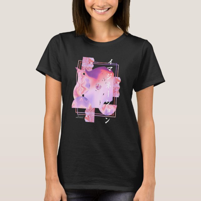 Camiseta Cyberpunk Tokyo Streetwear Aesthet (Frente)