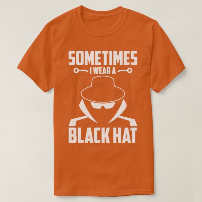 Camiseta Cybersecurity Computer Security Black Hat Cyber Se (Frente do Design)