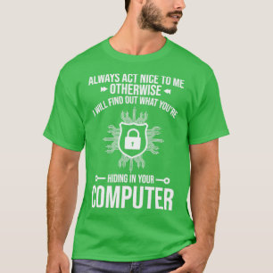 Camiseta Cybersecurity Computer Security Cyber Security Act