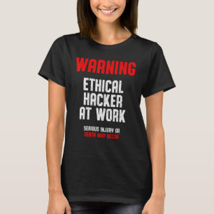 Camiseta Cybersecurity do Hacker Ético - Testor de Caneta 1