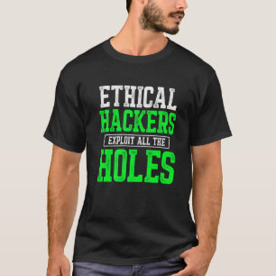 Camiseta Cybersecurity do Hacker Ético - Testor de Caneta 1