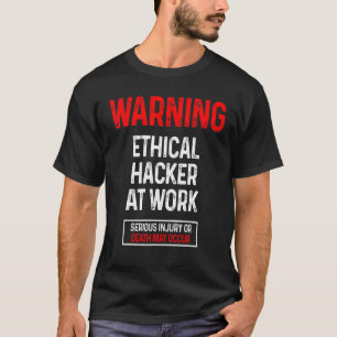 Camiseta Cybersecurity do Hacker Ético - Testor de Caneta 3