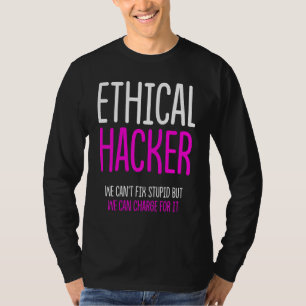 Camiseta Cybersecurity do Hacker Ético - Testor de Caneta 3