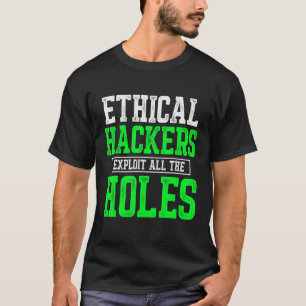 Camiseta Cybersecurity do Hacker Ético - Testor de Caneta 7