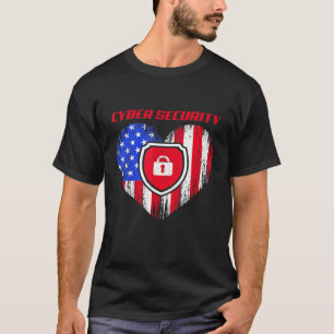 Camiseta Cybersecurity IT Analyst Certified Tech Security 1