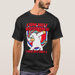 Camiseta Cybersecurity IT Analyst Certified Tech Security 1