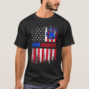 Camiseta Cybersecurity IT Analyst Certified Tech Security 3