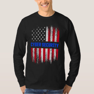 Camiseta Cybersecurity IT Analyst Certified Tech Security 6
