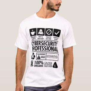Camiseta Cybersecurity Network Engenheiro Analyst