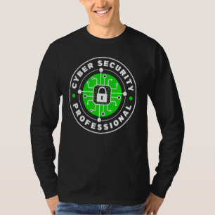 Camiseta Cybersecurity Professional Hacking Cybersecurity S