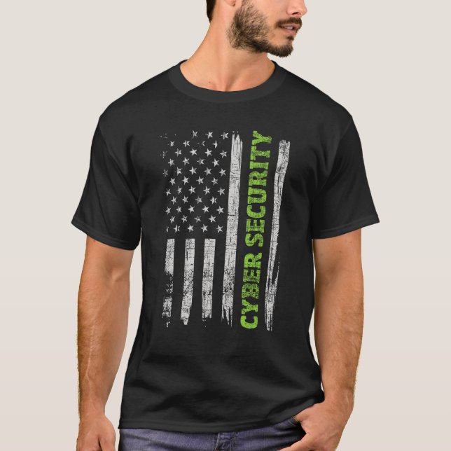 Camiseta Cybersecurity - Programa de Engenheiro de Computad (Frente)
