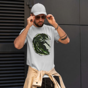 Camiseta Cyberspace Surfing Man