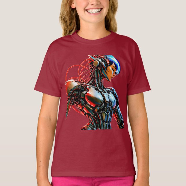 Camiseta Cyborg AI T-Shirt (Frente)