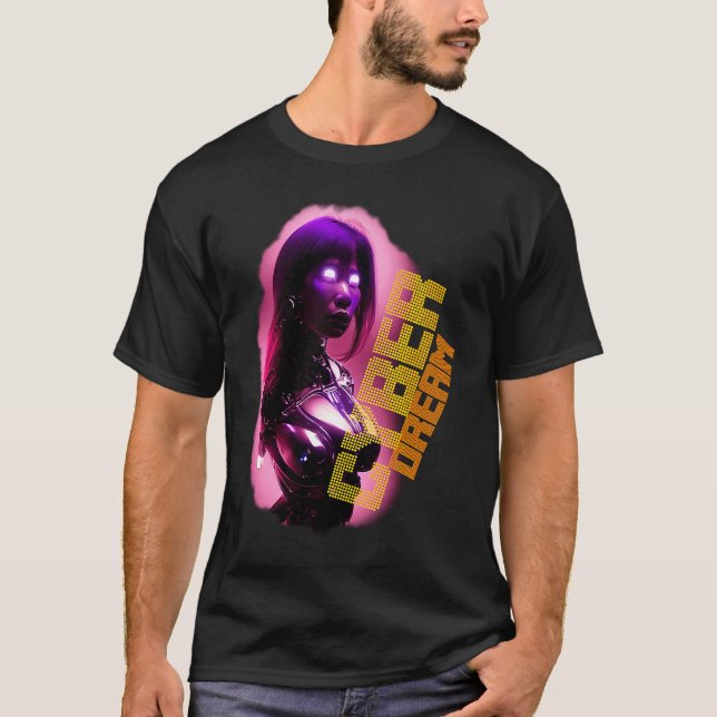 Camiseta Cyborg Japanese woman (Frente)