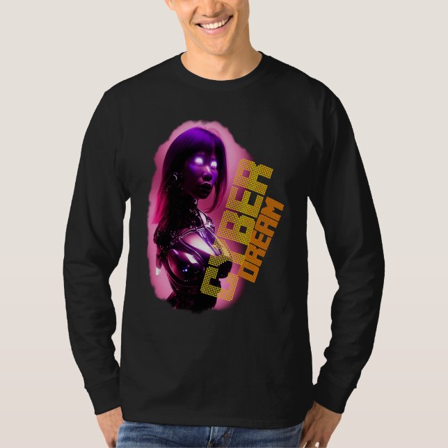 Camiseta Cyborg Japanese woman (Frente)