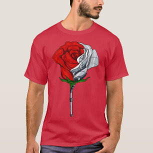Camiseta Cyborg Rosa Cyber Aestético