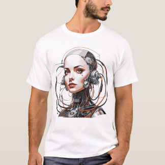 Camiseta Cyborg weiblich