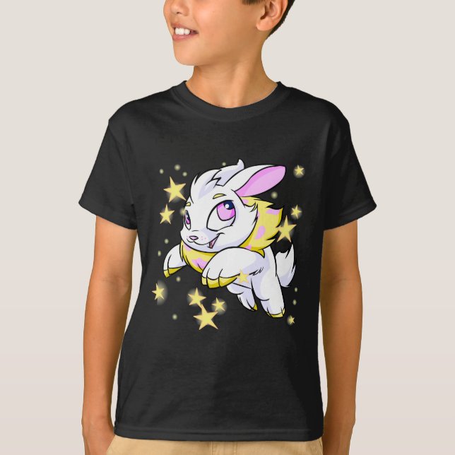 Camiseta Cybunny elétrico mágico (Frente)