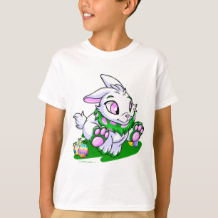 Camiseta Cybunny verde que compete através dos neggs