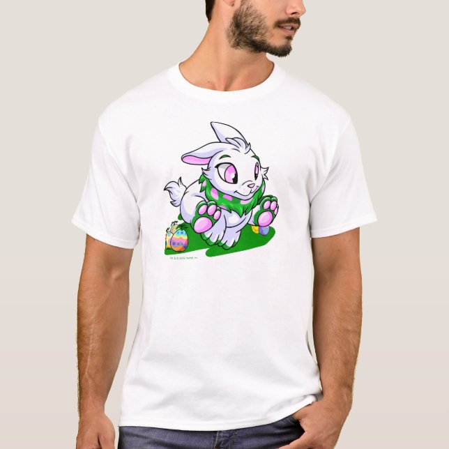 Camiseta Cybunny verde que compete através dos neggs (Frente)